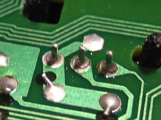 Bad solder joints